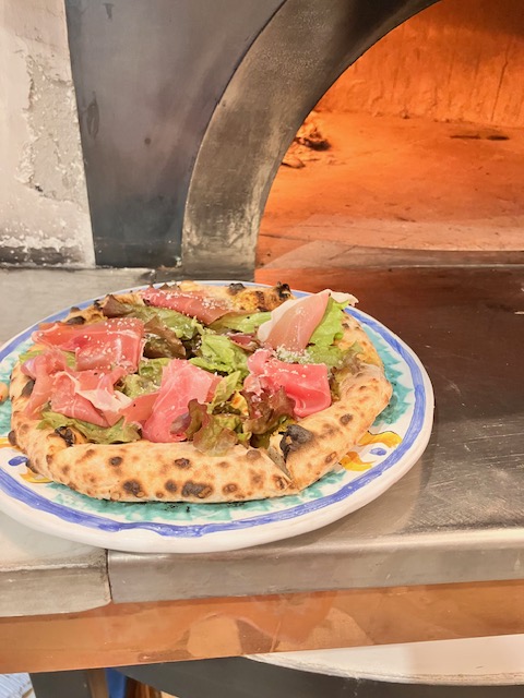 ピスタチオのピッツァ